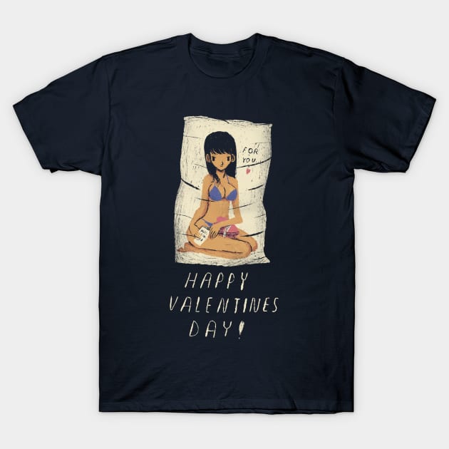 happy valentines day T-Shirt by Louisros